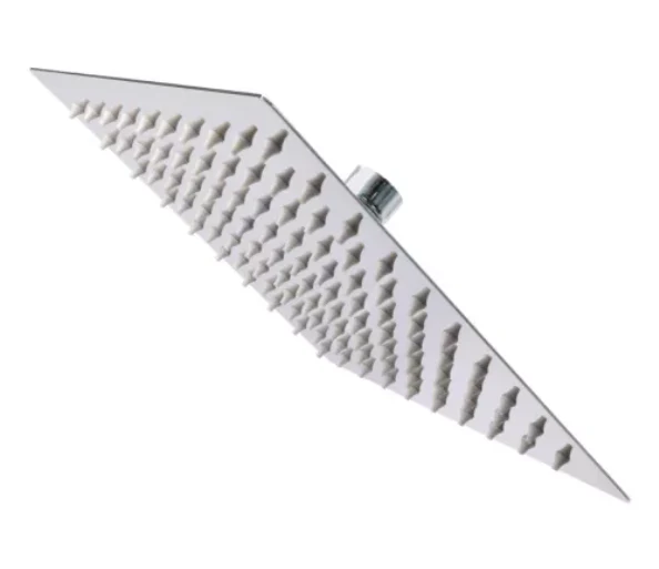 REGADERA BIPEX CUADRADA DE ACERO INOXIDABLE  8" 09H-150510