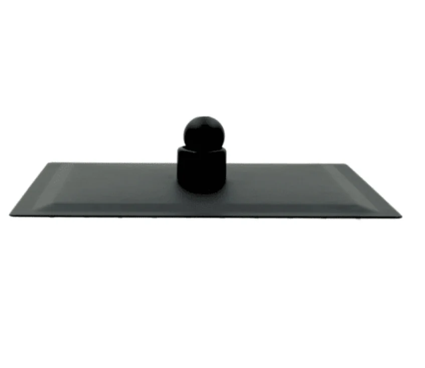 REGADERA METALFLU SIENA 15 CM CUADRADA NEGRO MATE 10896 - Image 4