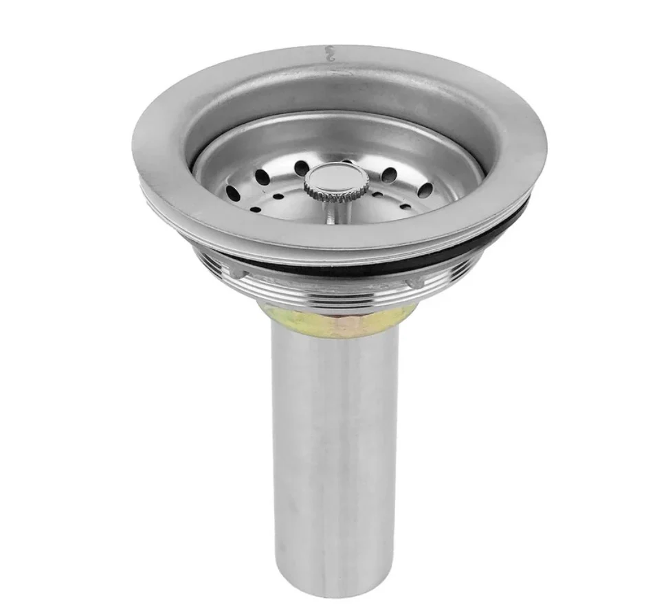 13IL CONTRA CANASTA AC. INOX. C/TUBO ACERO INOX.