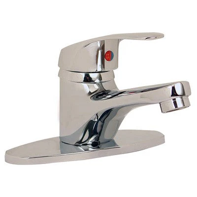 MONOMANDO RUGO 23MQ PARA LAVABO C/CHAPETÓN CROMO