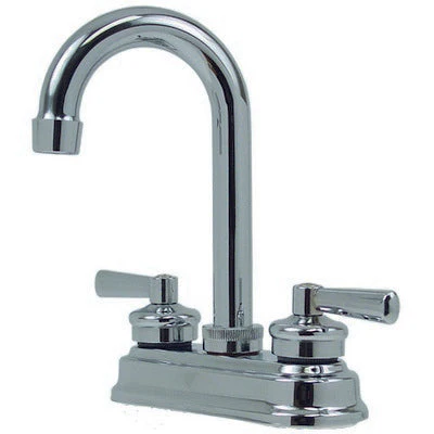 MEZCLADORA RUGO 24BP PARA LAVABO TIPO BAR MANERAL DE PALANCA CROMO