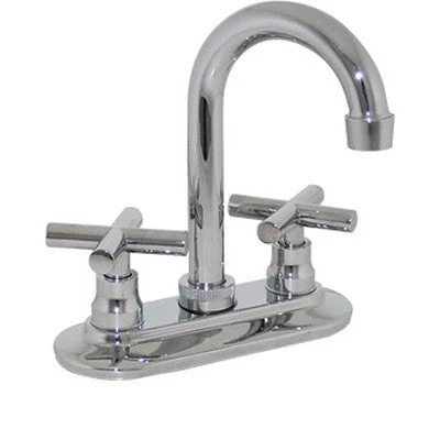 MEZCLADORA RUGO 24CC PARA LAVABO TIPO BAR MANERAL DE CRUZ CROMO