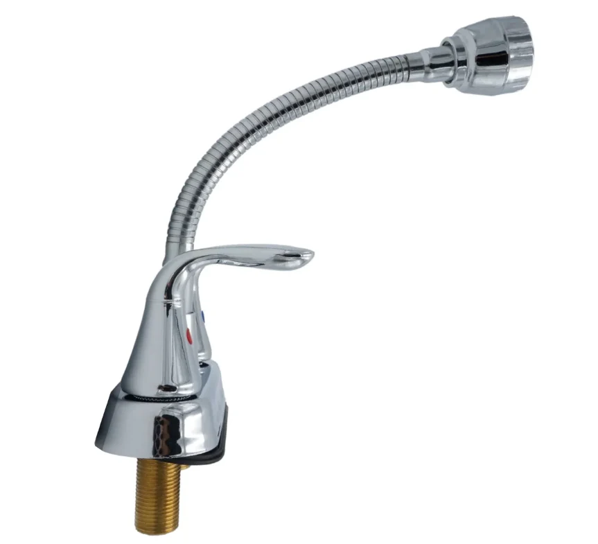 24SP MEZCLADORA P/LAVABO PICO FLEX AC. INOX. CROMO - Image 2