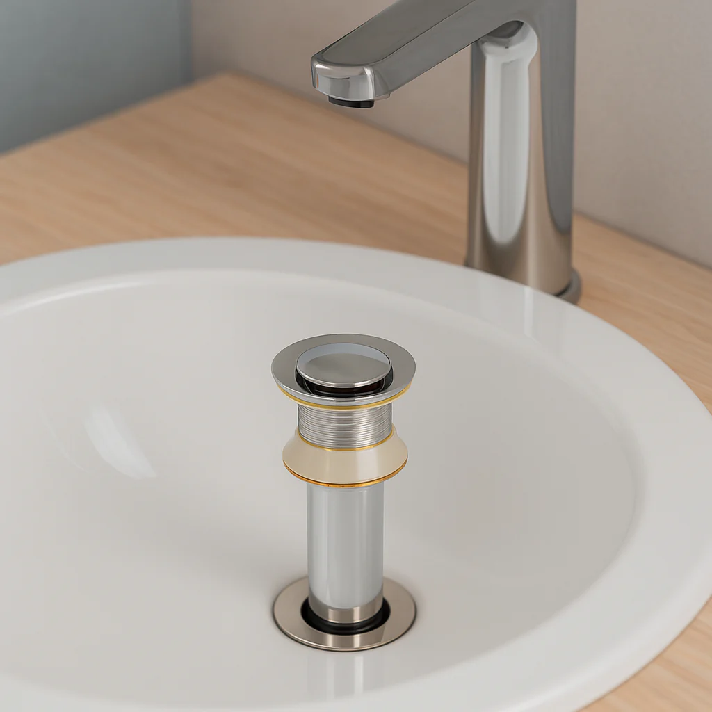 30LPS CONTRA PUSH P/LAVABO S/REBOSADERO RUGO - Image 2