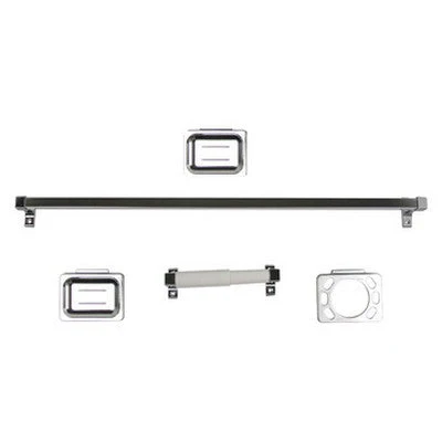 A-BC JUEGO DE ACCESORIOS 5 PZAS CROMO