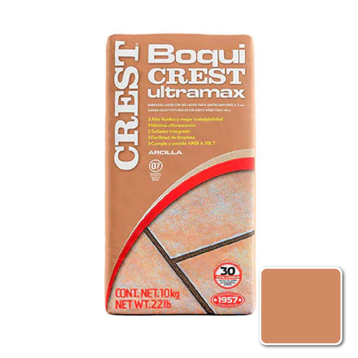 BOQUICREST ARCILLA ULTRAMAX 10 KG