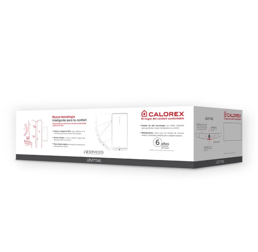 CALENTADOR BOILER DEPOSITO ELECTRICO CALOREX LEVITTAS 65L 127V - Image 6