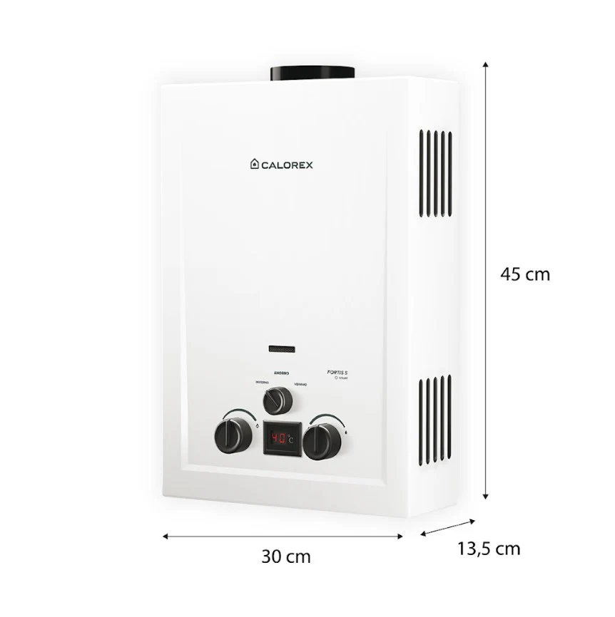 CALENTADOR BOILER INSTANTANEO CALOREX FORTIS S-06 GAS LP - Image 4