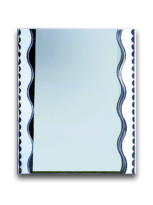 ESPEJO TX-3111 80X60 RECTANGULAR OLAS (Calidad única)*