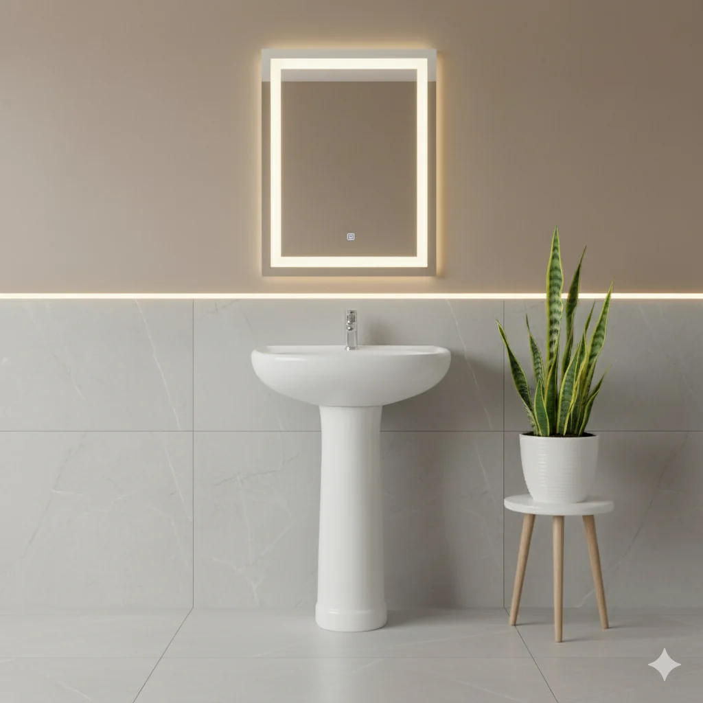 FUENTE Y PEDESTAL CERAMOSA CLASSIC BLANCO (Calidad única)* - Image 2
