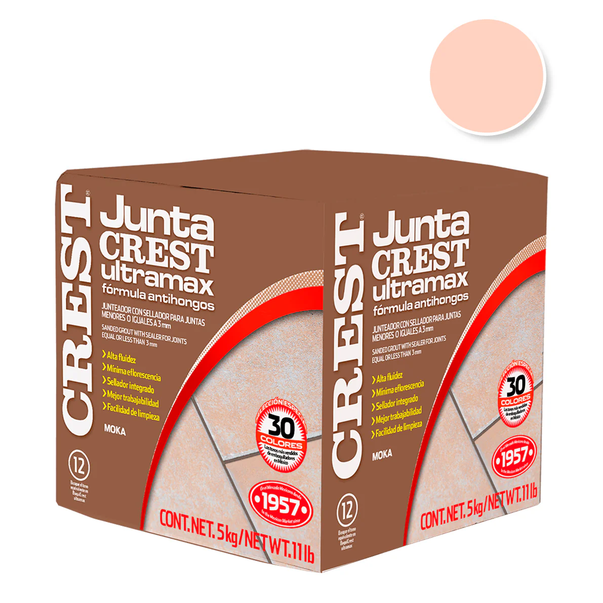 JUNTACREST ANTIHONGOS CREMA ULTRAMAX 5KG