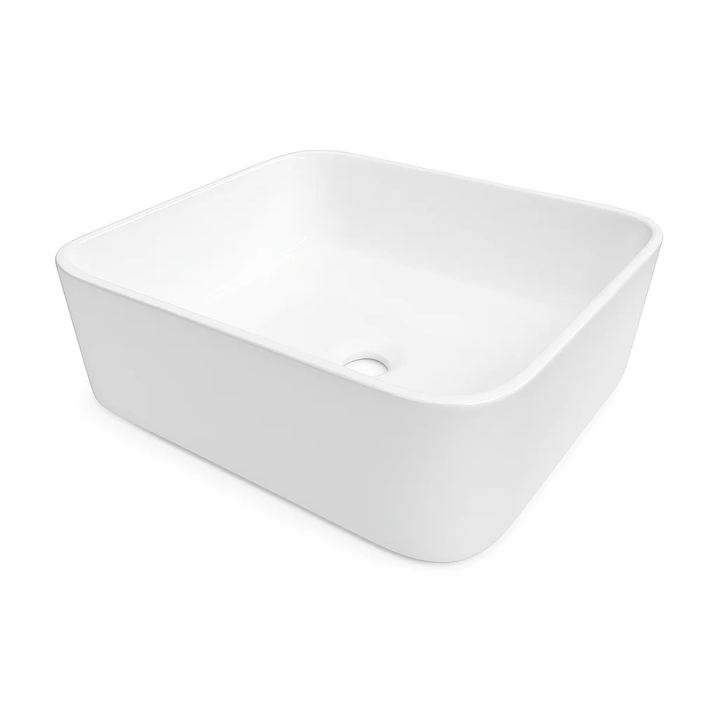LAVABO CASTEL .48 X .37 DOMUS BLANCO