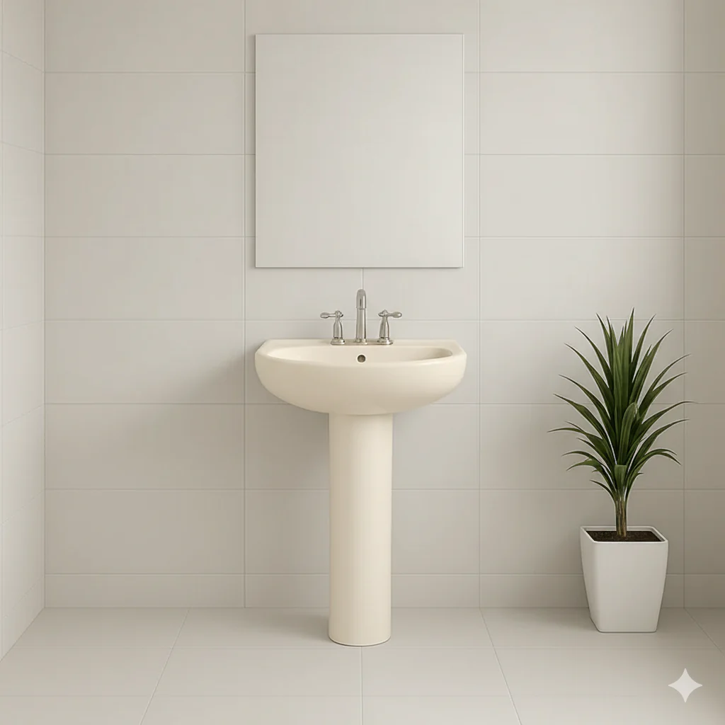 LAVABO CERAMOSA COMFORT MARFIL (Calidad única)* - Image 2