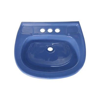 LAVABO CATO JAZMIN AZUL COLONIAL (Calidad única)*