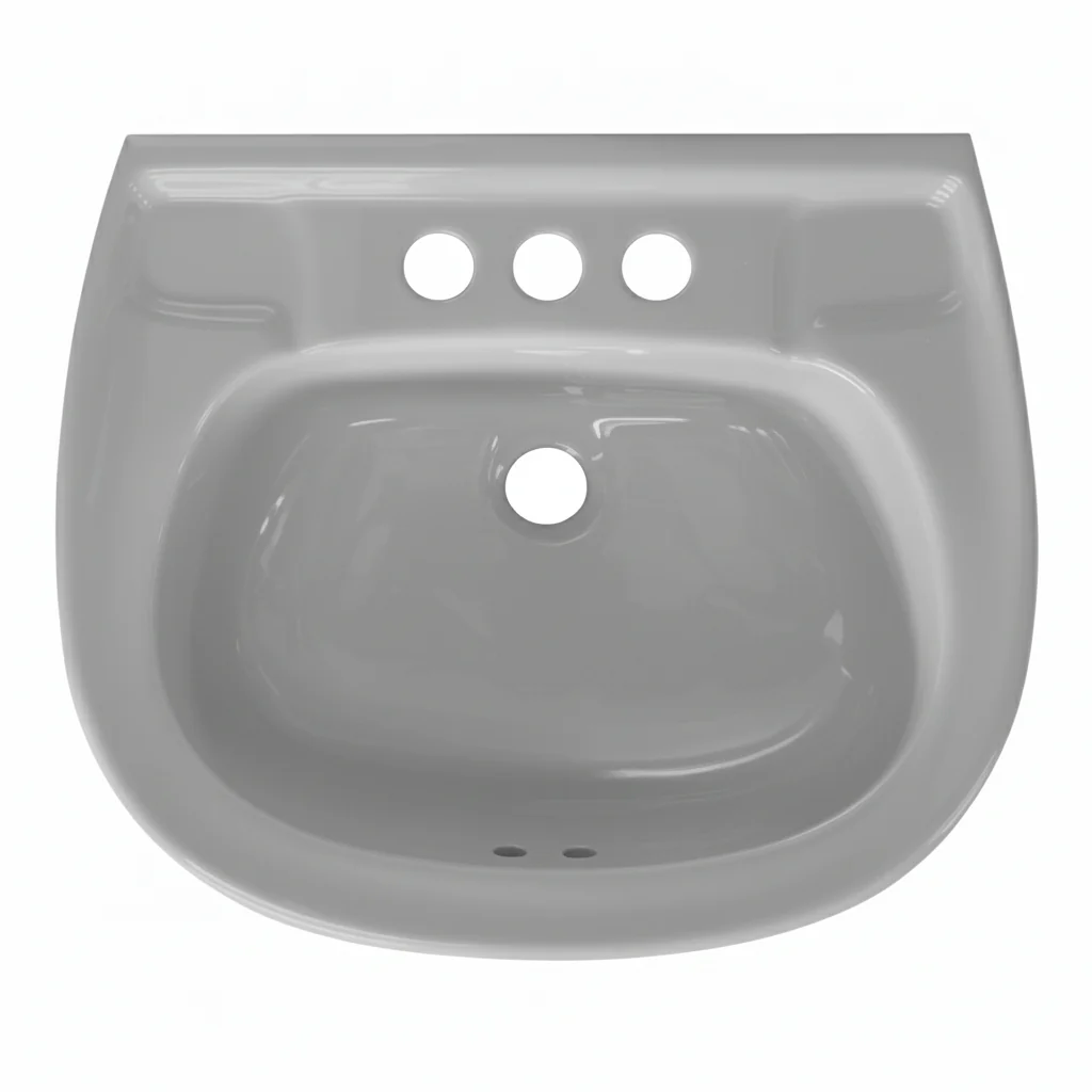 LAVABO CATO JAZMIN GRIS PLATINO (Calidad única)*