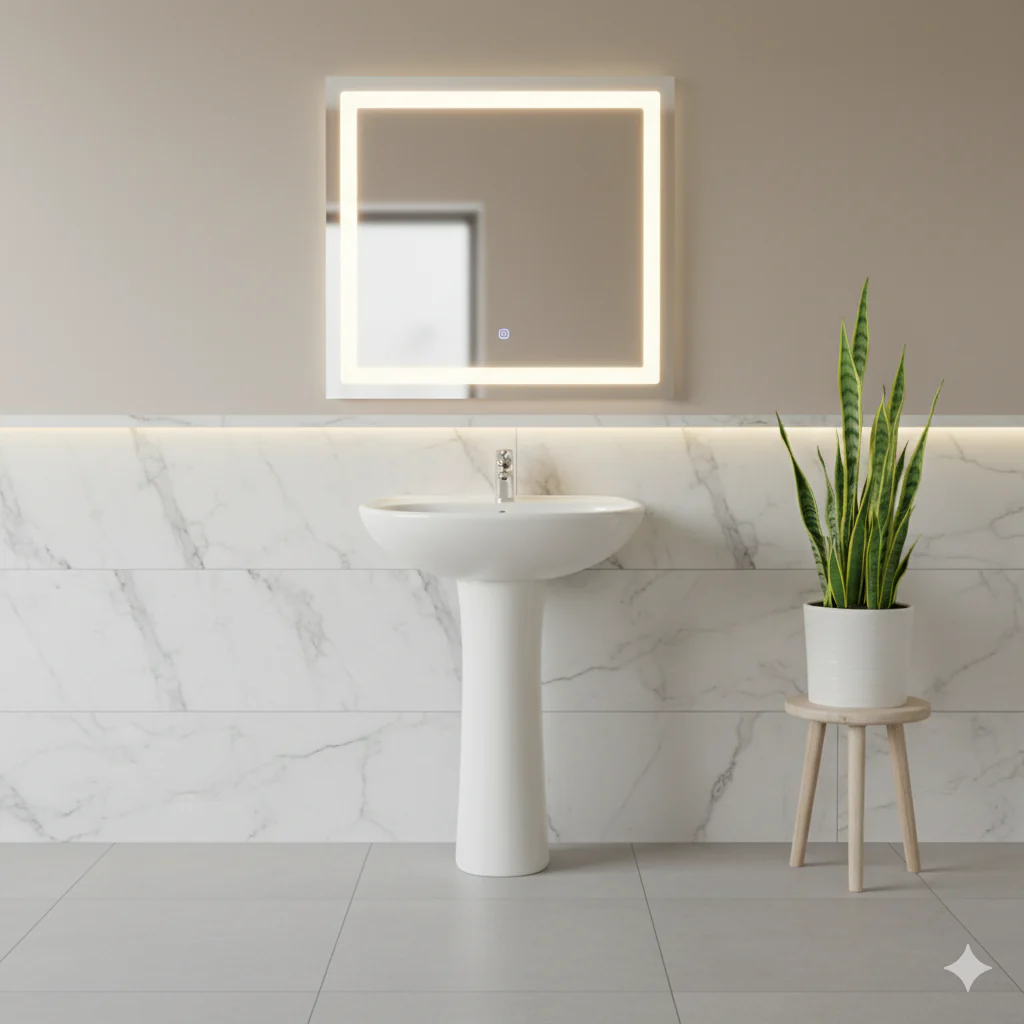 LAVABO CERAMOSA COMFORT BLANCO (Calidad única)* - Image 2
