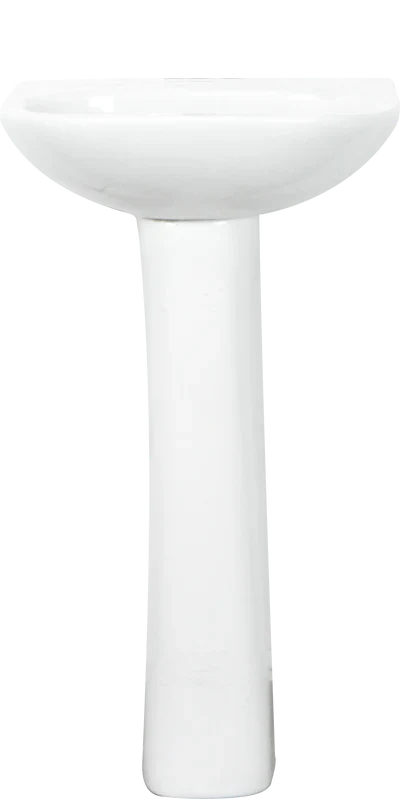 LAVABO Y PEDESTAL CERAMOSA COMFORT BLANCO (Calidad única)* - Image 3