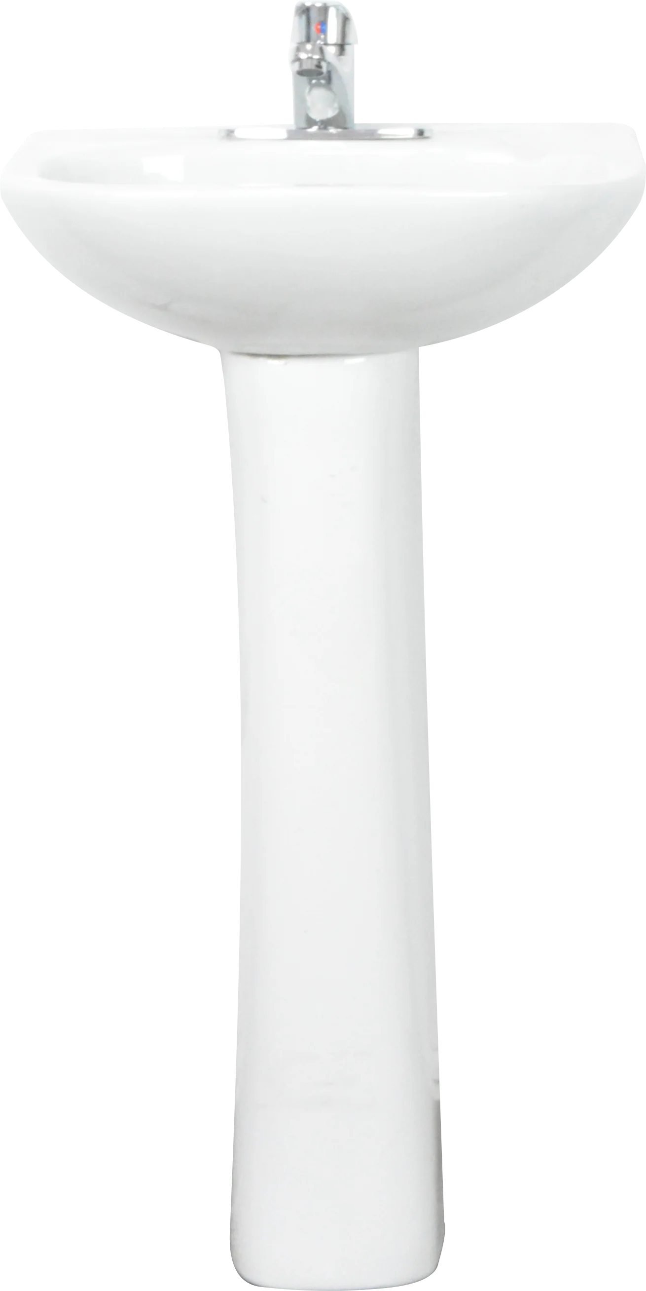LAVABO Y PEDESTAL CERAMOSA COMFORT BLANCO (Calidad única)* - Image 4