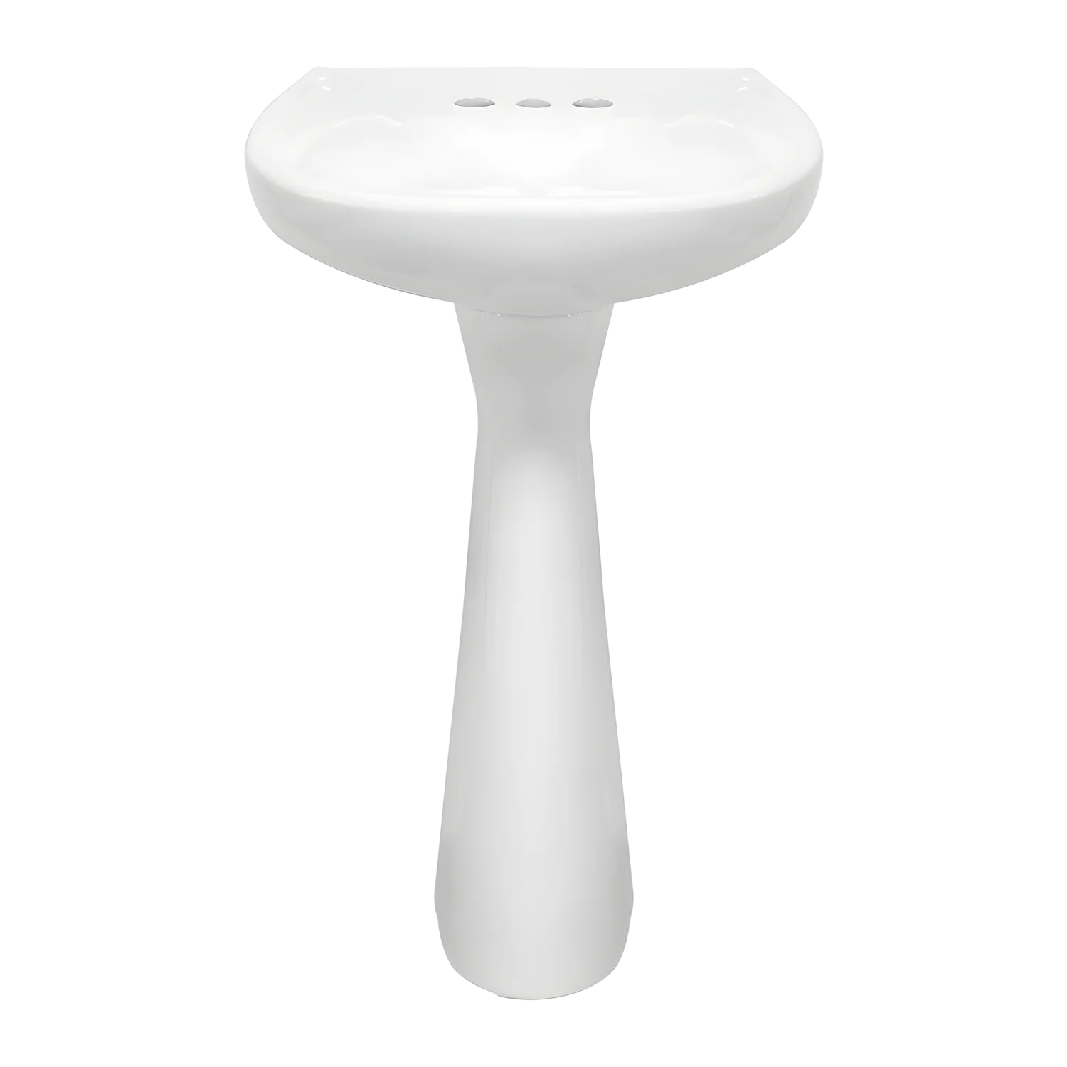 LAVABO Y PEDESTAL CATO JAZMIN BLANCO (Calidad única)*