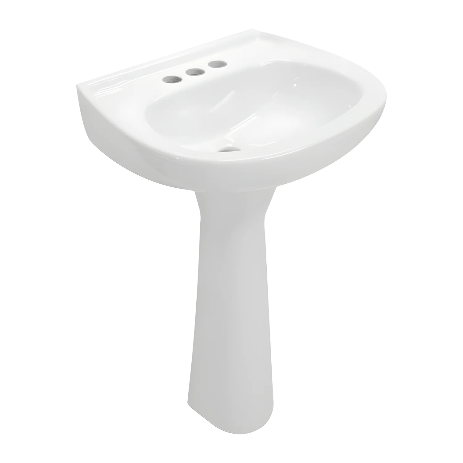 LAVABO Y PEDESTAL CATO JAZMIN BLANCO (Calidad única)* - Image 4