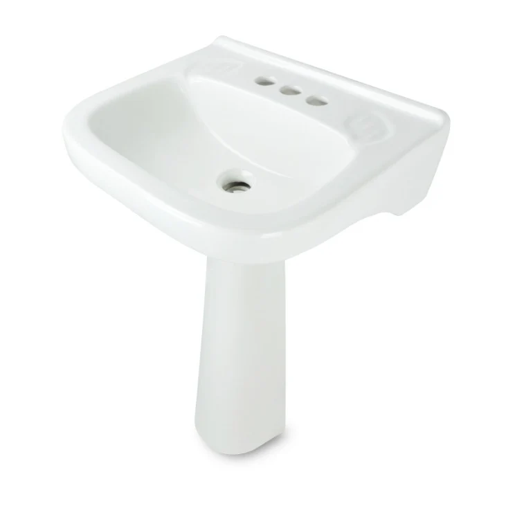 LAVABO Y PEDESTAL KISSON PREMIER BLANCO (COMERCIAL) – SET - Image 4