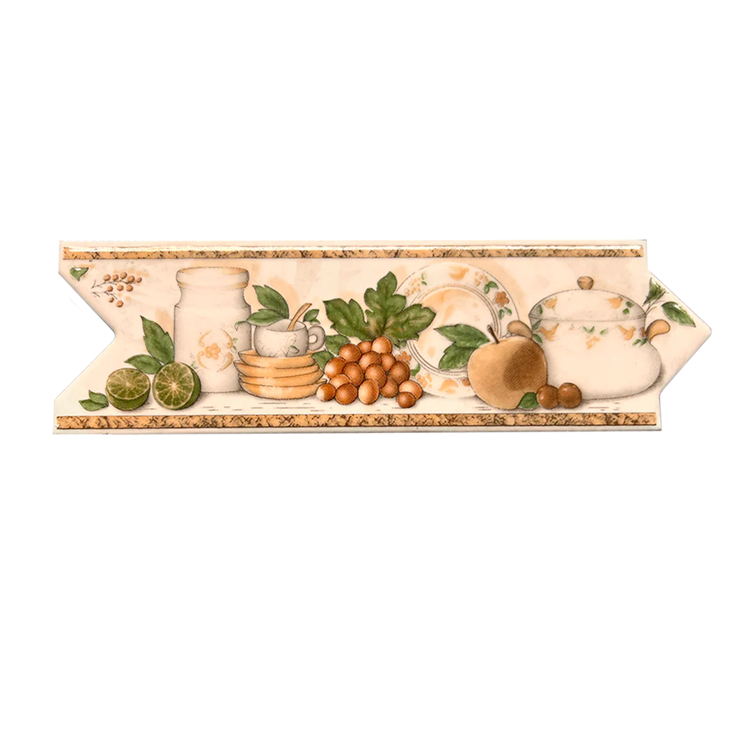 CENEFA 8 CM X 25 CM BILBAO BEIGE COCINA ALCOBE