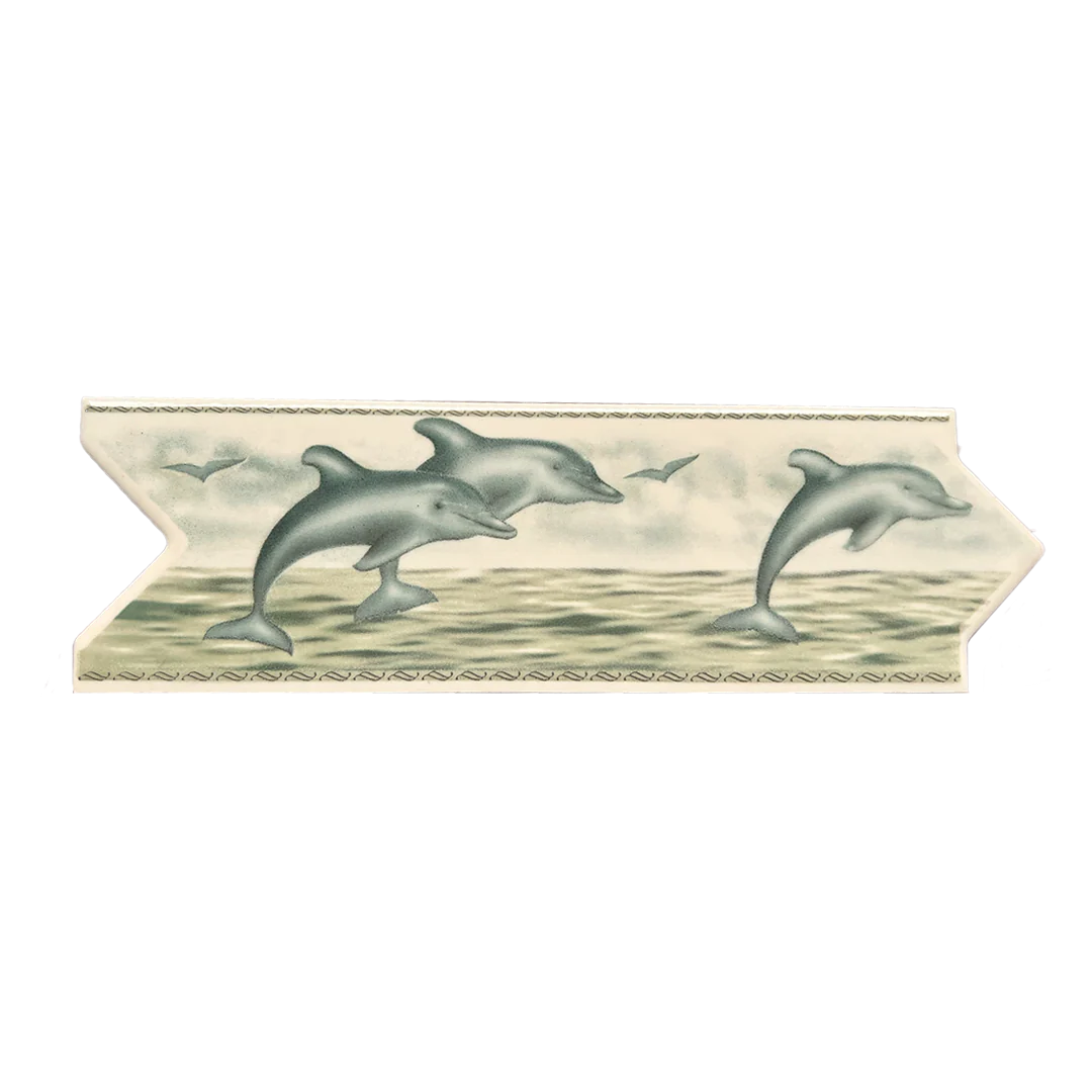 CENEFA 8 CM X 25 CM VARSOVIA II VERDE PIEZA