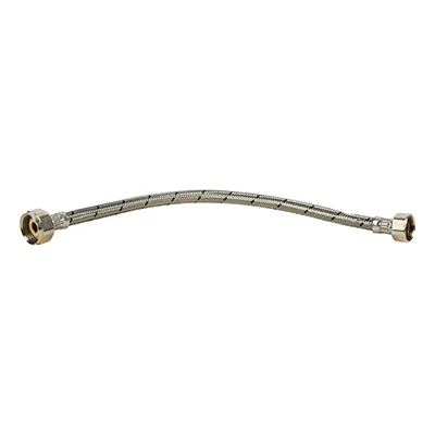 LS-A35 MANGUERA PARA SANITARIO 1/2 " X  7/8 " 35 CM