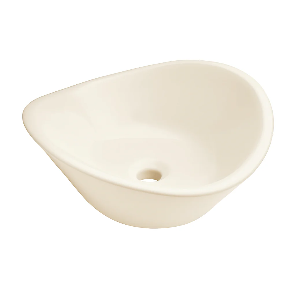 LV HELVEX CASSINI M LAVABO DE SOBREPONER SIN REBOS. MARFIL