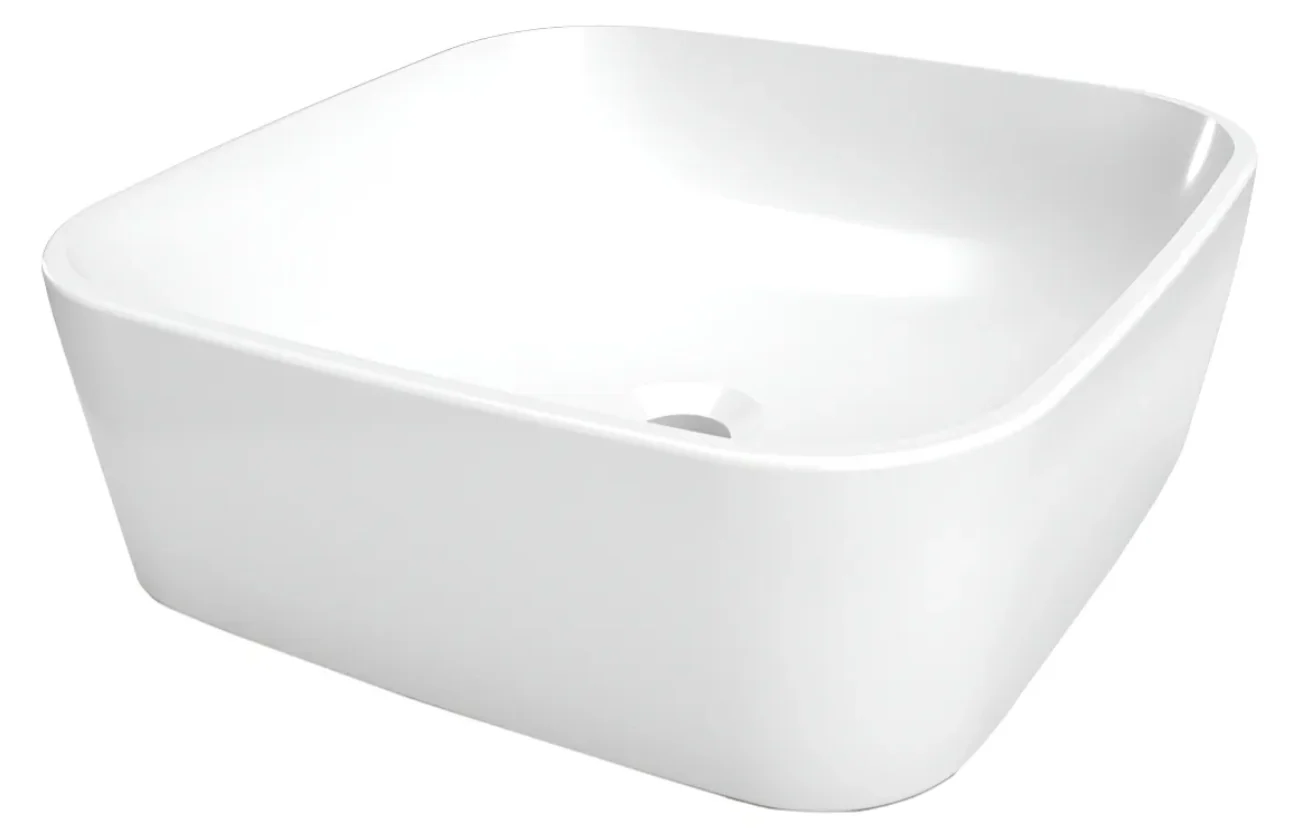 LAVABO HELVEX SANTORINI BLANCO SOBRE PONER SIN REBOSADERO