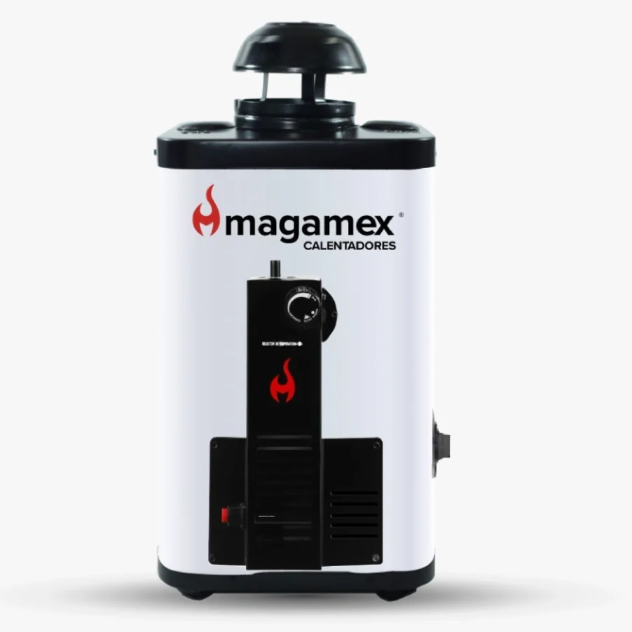 CALENTADOR BOILER DE PASO MAGAMEX MINI CRRP06-E ENCENDIDO ELECTRONICO CUADRADO GAS LP