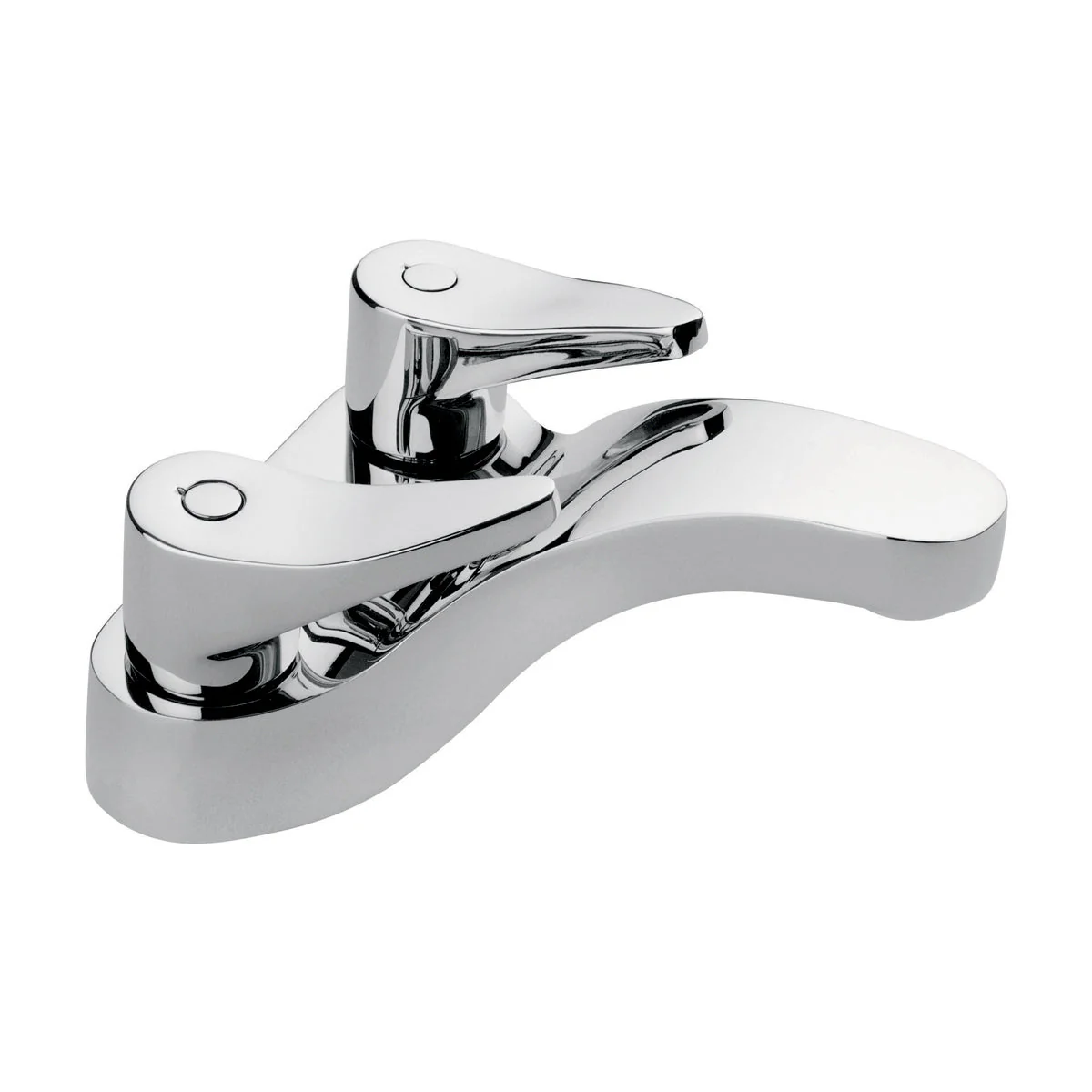MI-02-S/C MEZCLADORA 4" PRIMMA S/DESAGUE CROMO
