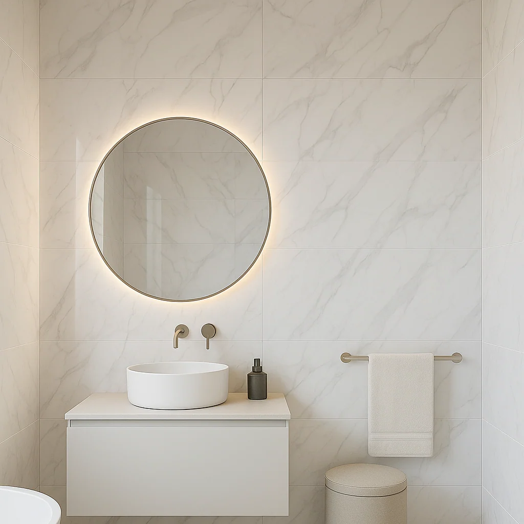 MURO VITROMEX NAPA BLANCO MÁRMOL BRILLO 36 CM X 50 CM - Image 2