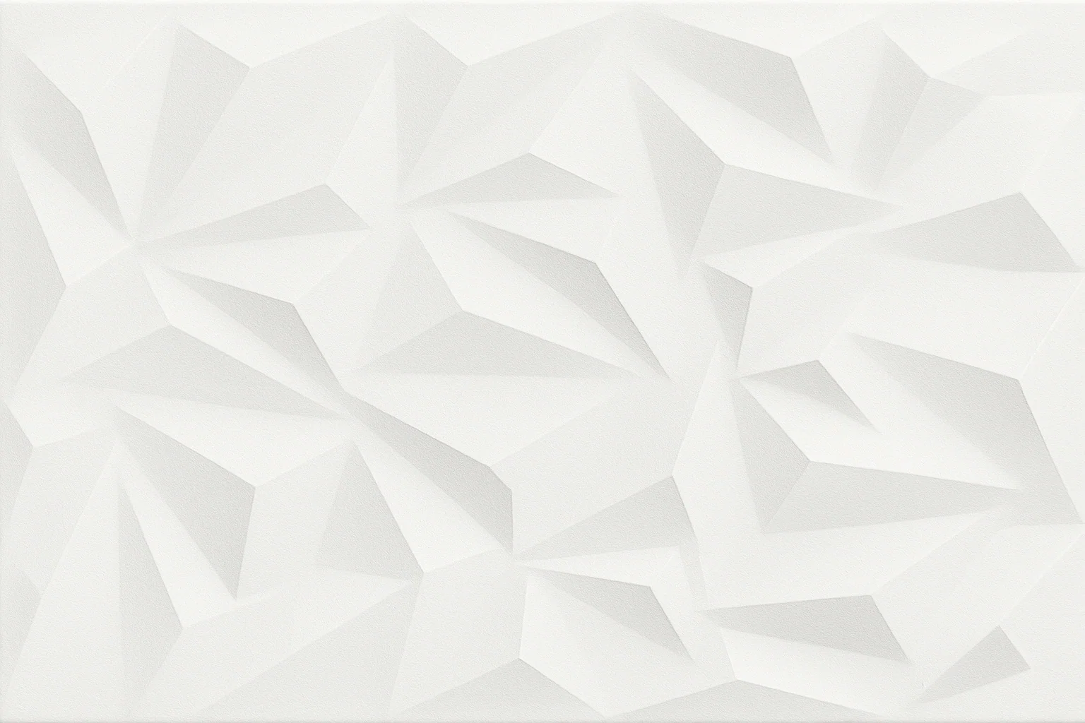 MURO DALTILE PRISMA ORIGAMI BLANCO 30 CM X 45 CM