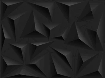MURO DALTILE PRISMA ORIGAMI ZPR3 NEGRO 30 CM X 45 CM