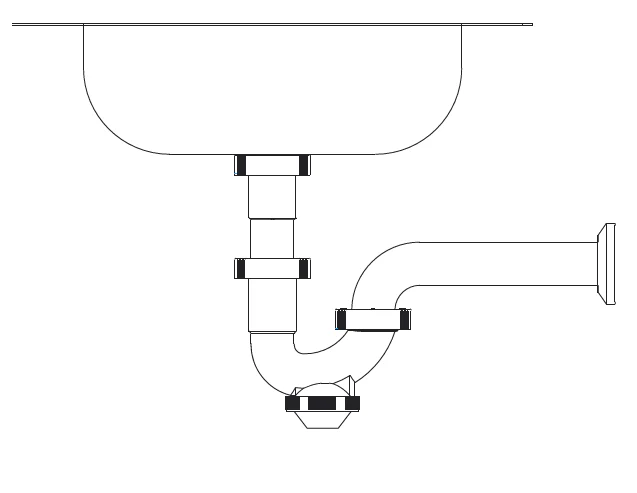 TRAMPA CLOFEX P-B9052P PARA LAVABO Y FREGADERO CON REGISTRO - Image 3