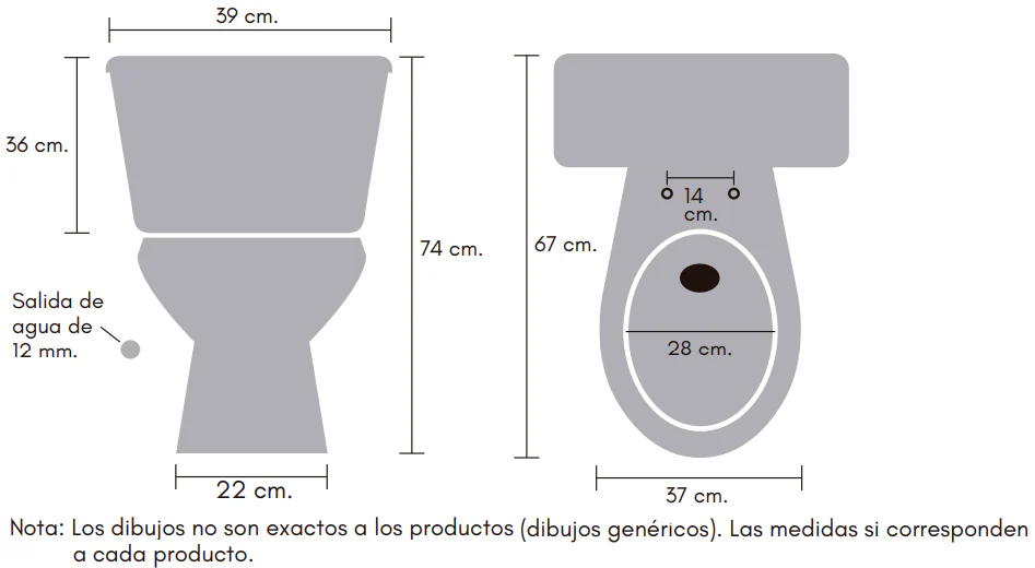 PAQUETE CERAMOSA COMFORT ALARGADO BLANCO (Calidad única)* - Image 3