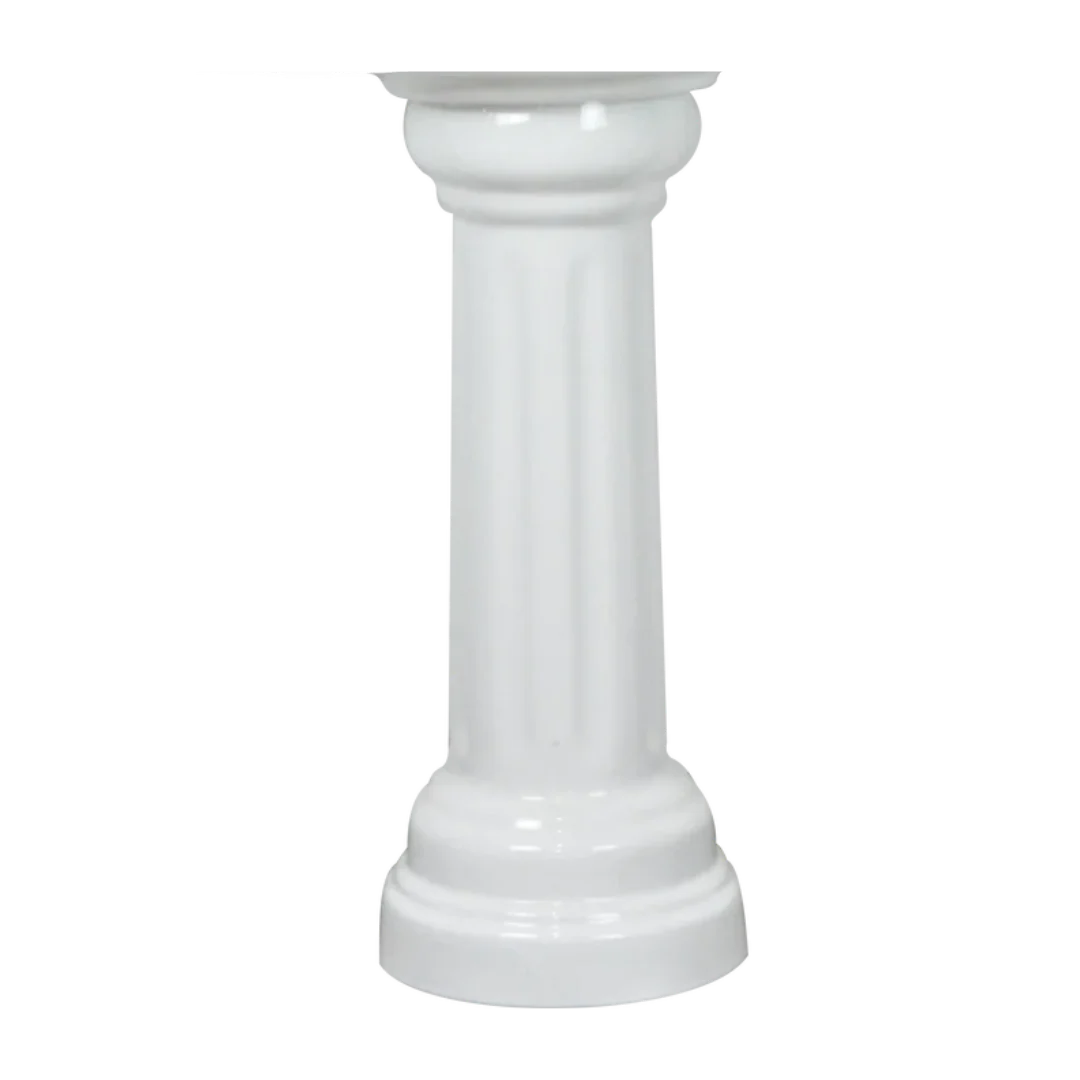 PEDESTAL ROMANO CERAMOS BLANCA (Calidad única)*