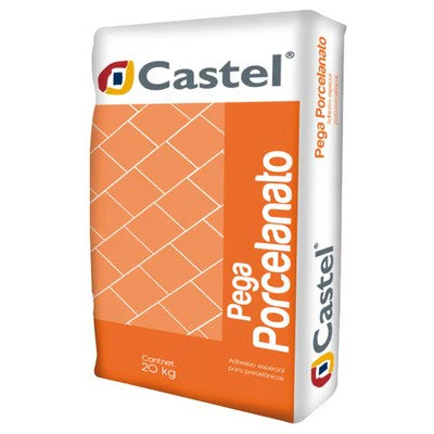 PEGA PORCELANATO CASTEL GRIS (BULTO 20 KG.)