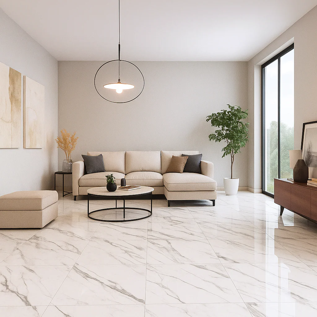 PISO CASTEL BRINA WHITE BRILLO 60×60 CM - Image 2