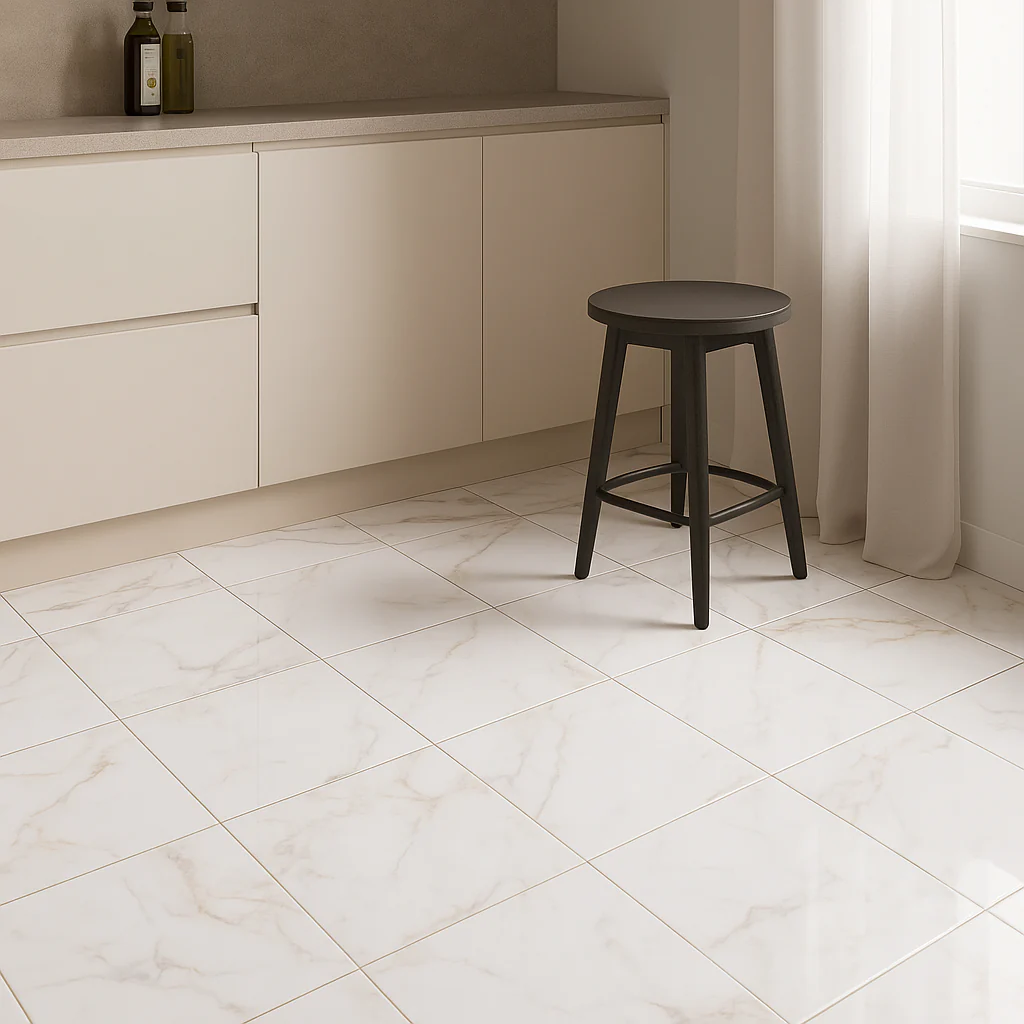 PISO VITROMEX CARRARA BR BLANCO 45 CM X 45 CM - Image 2