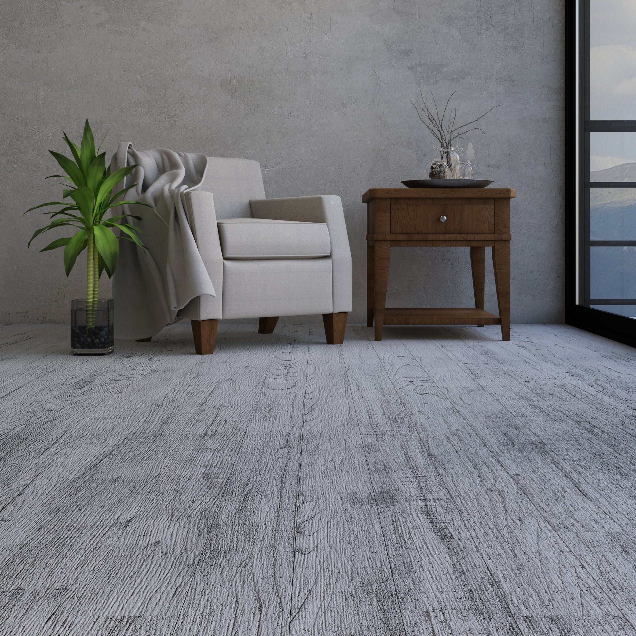 PISO CASTEL DUELA BAMBÚ GRIS 22.5 CM×60 CM - Image 2