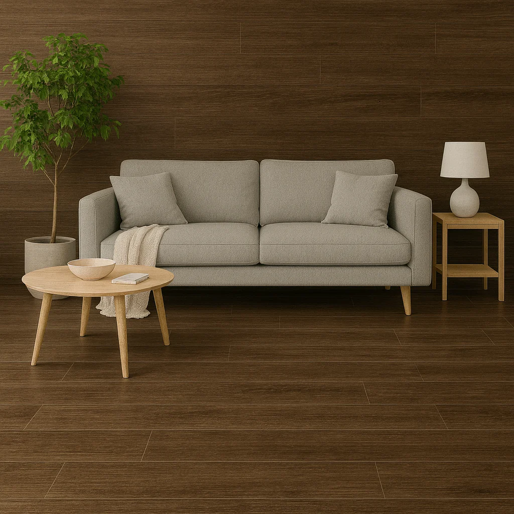 PISO CASTEL DUELA BAMBU MARRÓN 22.5 CM X 60 CM - Image 2
