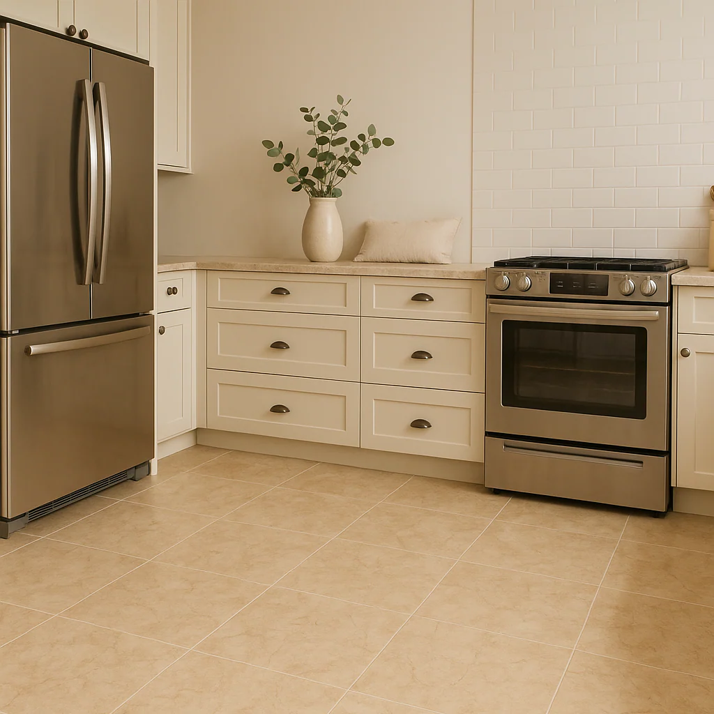 PISO VITROMEX IMPERIO BEIGE 45 CM X 45 CM - Image 2