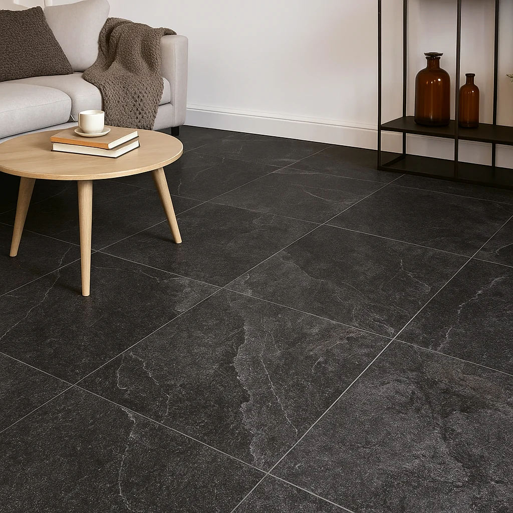 PISO CASTEL MYST BLACK  60 CM X 60 CM - Image 2