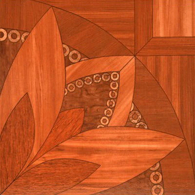 PISO SANTA JULIA TLAQUEPAQUE MADERA 33.6 CM X 33.6 CM