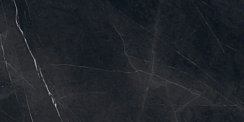 PORCELANATO TENDENZZA PP162 MILAN NERO PULIDO 60 CM X 120 CM