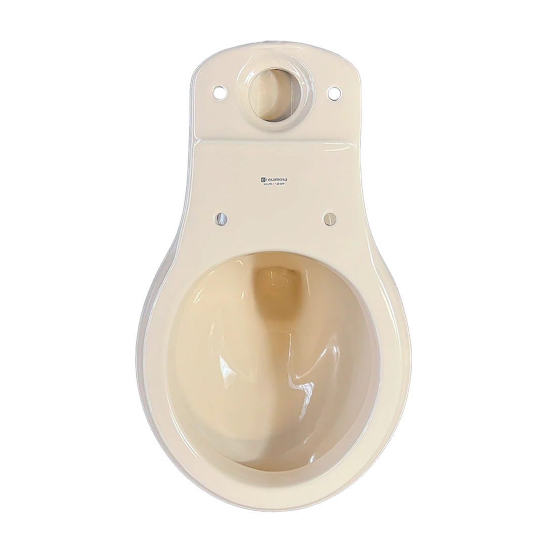 TAZA DE BAÑO ATENAS REDONDA MARFIL