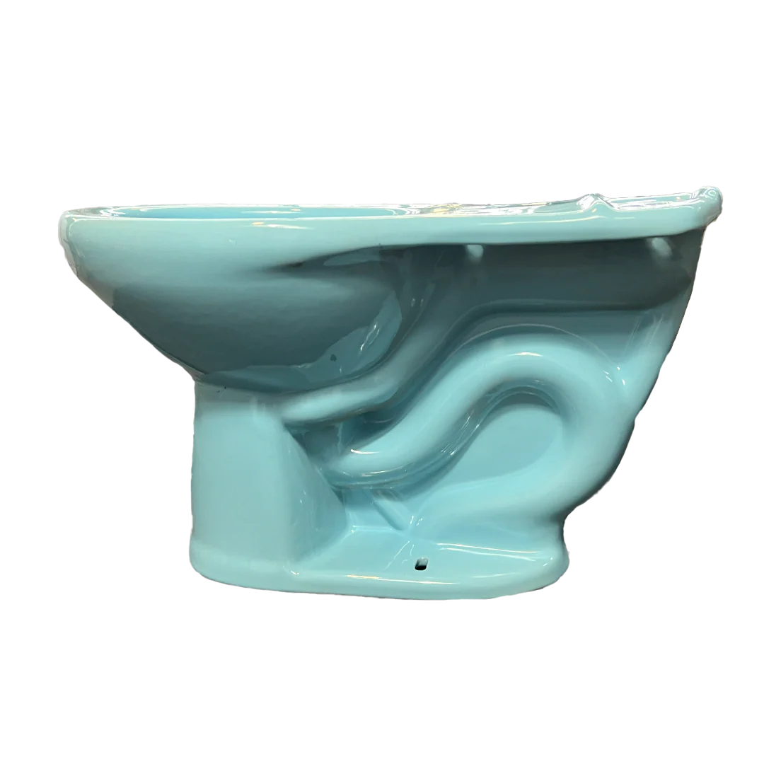 TAZA DE BAÑO EKO REDONDA AZUL CIELO AGUA - Image 2