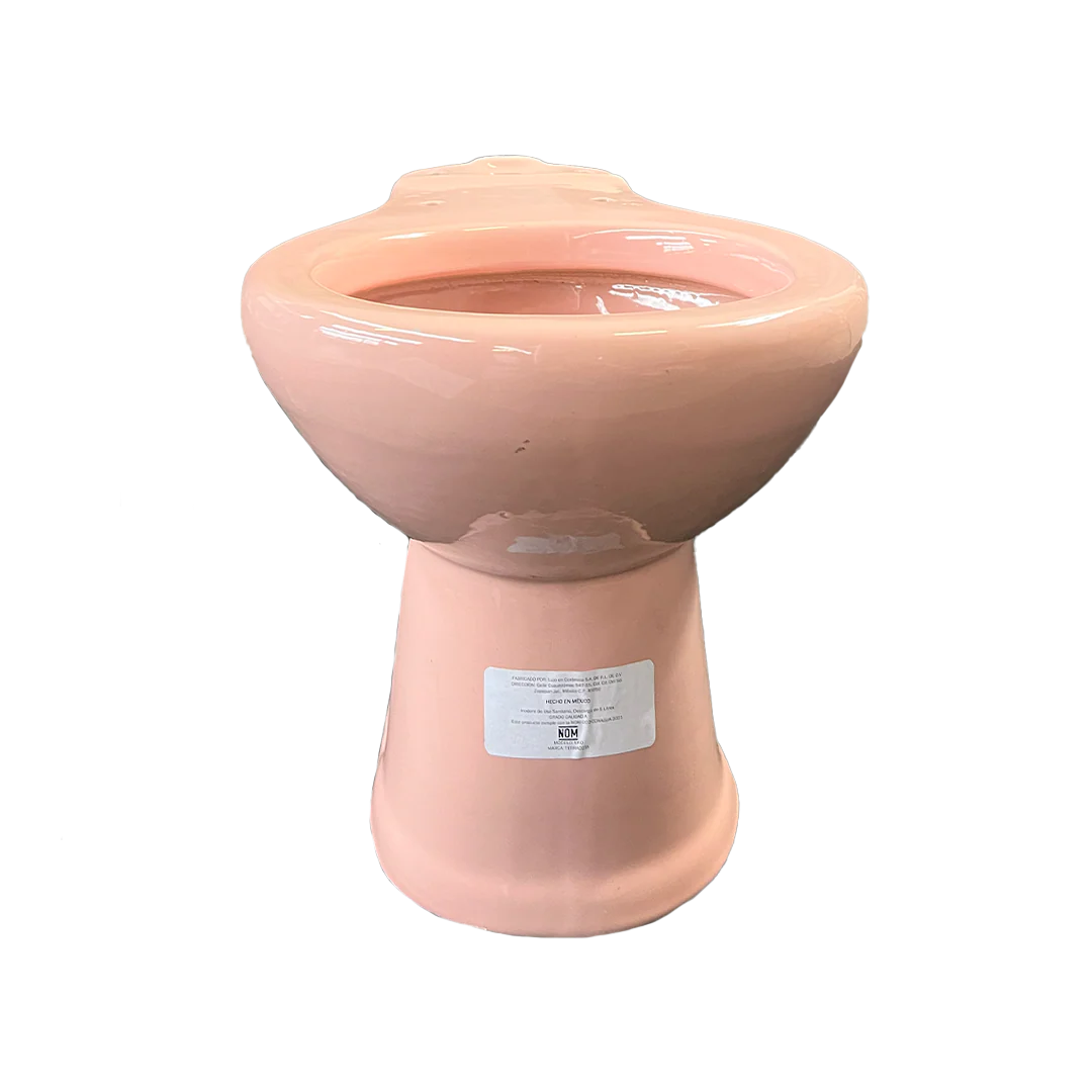 TAZA DE BAÑO EKO REDONDA ROSA AGUA - Image 3